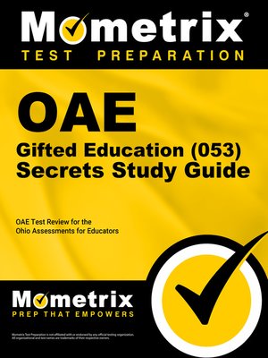 cover image of OAE Gifted Education (053) Secrets Study Guide